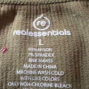 Real Essentials Nylon Spandex Bodysuits Set Of 3